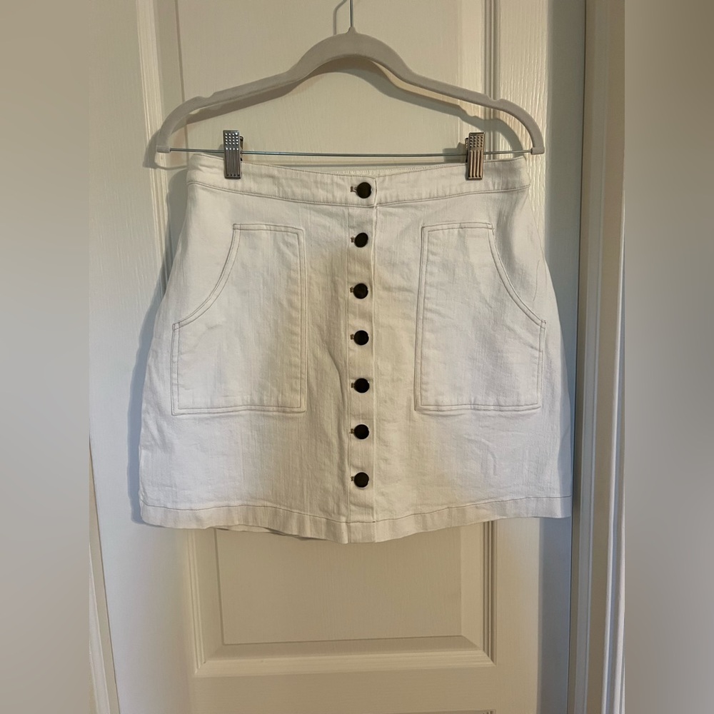 Astr The Label Daybreak Button Down Mini Skirt - image 2